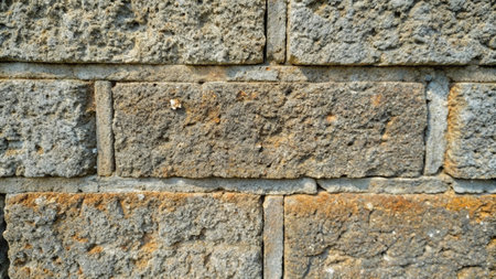 Old brick wall texture background for interior exterior decoration and industrial construction...
