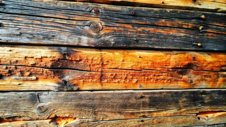 Old wooden wall, close-up. Abstract background, texture.