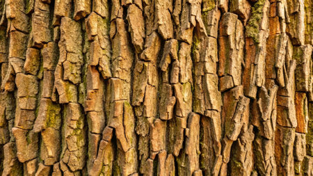 Bark of a tree in the forest. Texture, background.