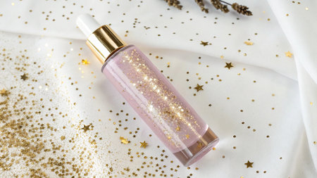 Cosmetic branding, salon and glamour concept - Skin care serum and gel bottle, moisturizing lotion and lifting cream emulsion, anti-age cosmetics for luxury beauty skincare brand designの写真素材