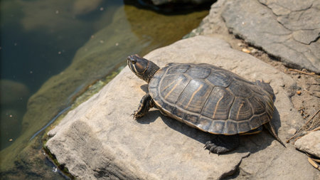 Red-bellied Terrapin - Trachemys scripta elegans