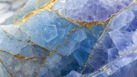 blue agate semigem geode crystals geological mineral texture background