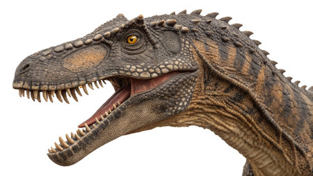 dinosaur on a white background.dinosaur on a white backgroundの写真素材