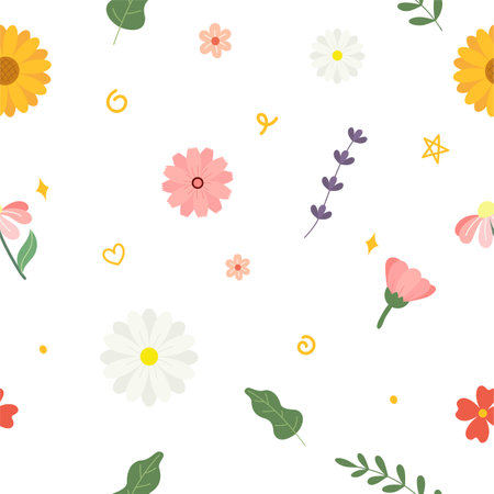 flower seamless pattern