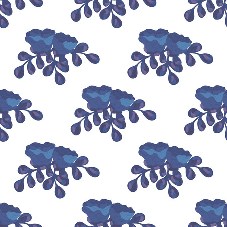 Leaves pattern.のイラスト素材