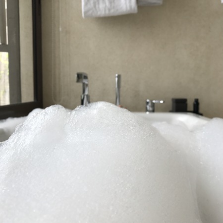 Bath Foam Water Bubble Cold Winter Relax Flu