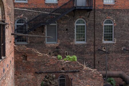 RICHMOND, VIRGINIA, USA - JUNE, 2016: Historic Tredegar building, American Civil War Museum in Richmond National Battlefield Park in Virginiaのeditorial素材