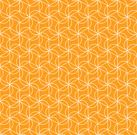 Geometric ornament in two light colors, modern stylish texture, can be used in fashion industry for textile print or decorのイラスト素材