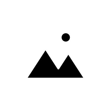 Mountain, Hill, Mount, Peak Icon Vector Illustration Logo Template. Suitable For Many Purposes.のイラスト素材