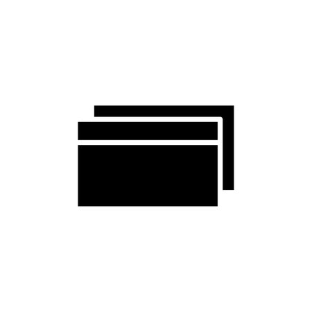 Credit Card, Payment Icon Vector Illustration Logo Template. Suitable For Many Purposes.のイラスト素材