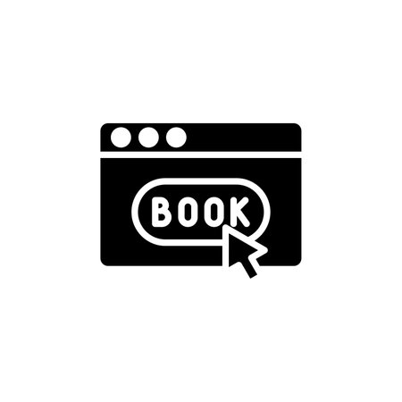 Booking, Ticket, Order Icon Vector Illustration Logo Template. Suitable For Many Purposes.のイラスト素材