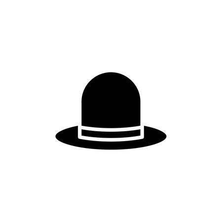 Hat, Accessory, Fashion Icon Vector Illustration Logo Template. Suitable For Many Purposes.のイラスト素材