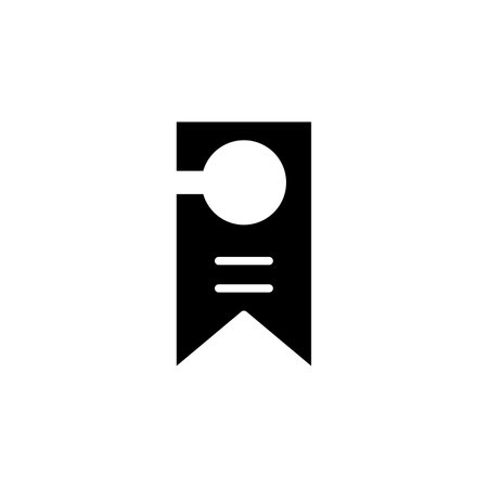 Door Hanger, Hotel Icon Vector Illustration Logo Template. Suitable For Many Purposes.のイラスト素材