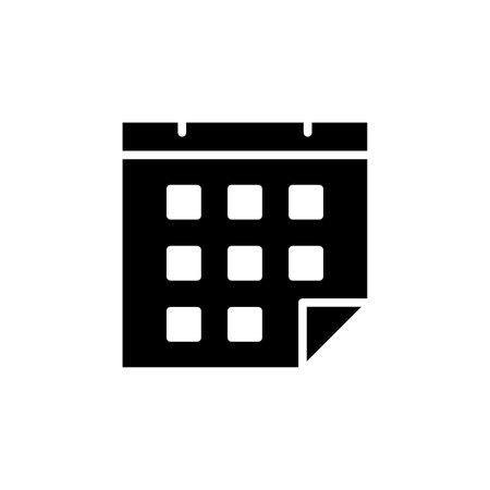 Calendar, Schedule, Date Icon Vector Illustration Logo Template. Suitable For Many Purposes.のイラスト素材