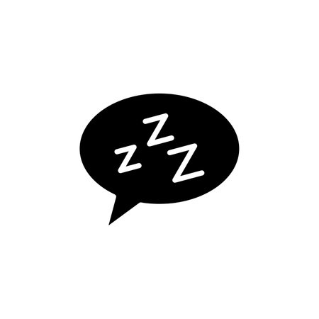 Sleep, Nap, Night Icon Vector Illustration Logo Template. Suitable For Many Purposes.のイラスト素材