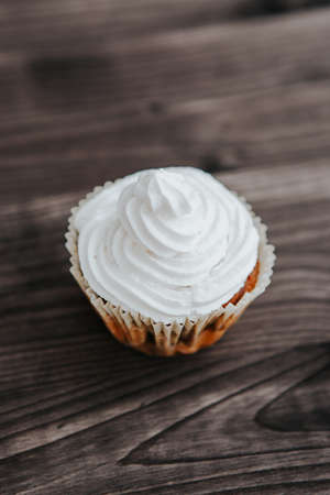 homemade cakes, cupcakes with different fillings on a dark background