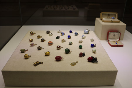 Piece of jewellery in the Museum of Natural History.の写真素材