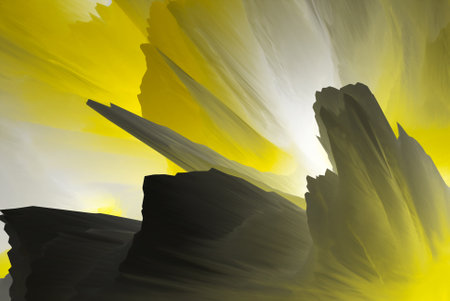 Abstract fantasy background. 3d illustration.の写真素材