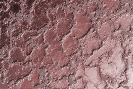 Abstract background, texture of an alien planet, realistic texture of the surface of an alien planet, abstract surface texture. 3d illustration.の写真素材