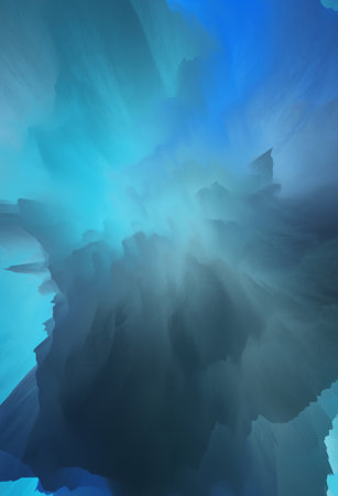 Abstract fantasy background. 3d illustration.の写真素材