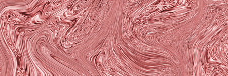 Precious metal flow image. Marble abstract background digital illustration. 3d illustration.