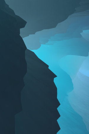 Abstract fantasy background. 3d illustration.の写真素材