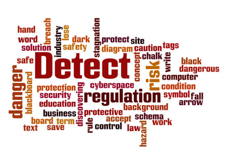 Word Cloud with DETECT concept.の写真素材