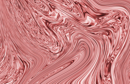 Precious metal flow image. Marble abstract background digital illustration. 3d illustration.の写真素材