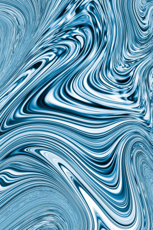 Precious metal flow image. Marble abstract background digital illustration. 3d illustration.の写真素材