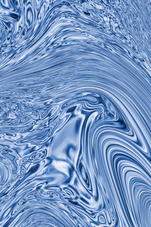 Precious metal flow image. Marble abstract background digital illustration. 3d illustration.の写真素材