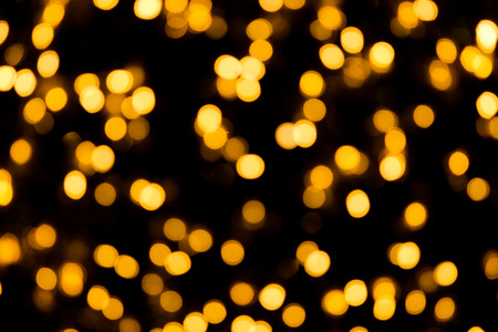 gold blur lightingの写真素材