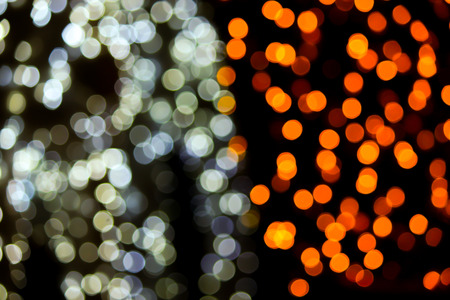 silver and gold blur lightingの写真素材