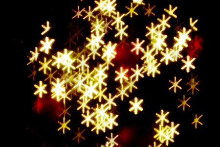 snowflake blur lighting