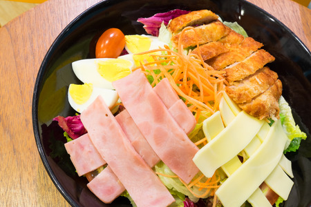 pork saladの写真素材
