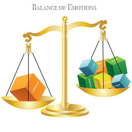 Balance of emotionsのイラスト素材