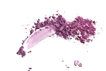 Cosmetics, Eyeshadows isolated on a white backgroundの写真素材