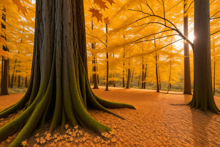 Beautiful autumn forest in south korea,Gyeongju\\"\"\""の素材