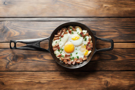 Classic Breakfast . AI Generated.の素材