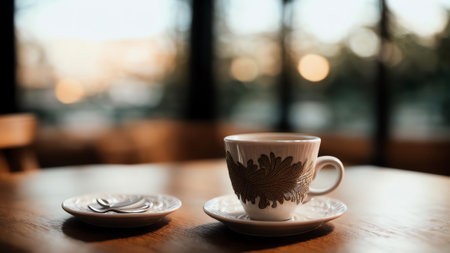 A Cup of Warmth. AI Generated.の素材