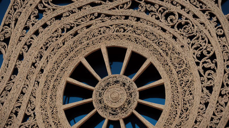 Intricate Bastille Day Cockade. AI Generated.の素材