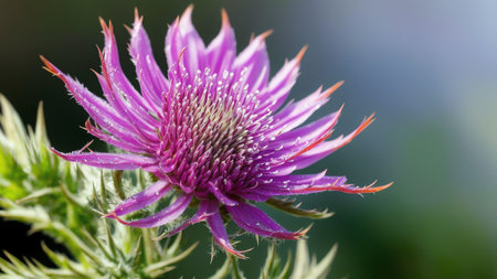 The Beauty of Scotland s National Flower. AI Generated.の素材