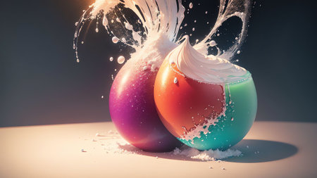 Artistic Sugar for National Daiquiri Day. AI Generated.の素材
