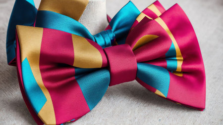 Timeless Elegance A Captivating Watch for National Bow Tie Day AI Generated.の素材