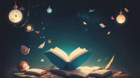 Imagination Unbound Embracing National Just Because Day AI Generated.の素材