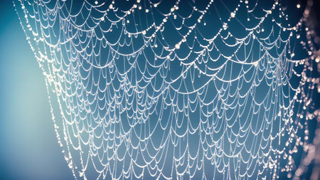 Web of Enchantment The Haunting Beauty of Halloween AI Generated.の素材