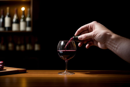 Uncorking Elegance A Captivating Image of an Electric Wine Opener AI Generated.の素材