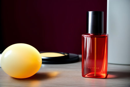 Captivating Closeup of Realistic Body Mist AI Generated.の素材