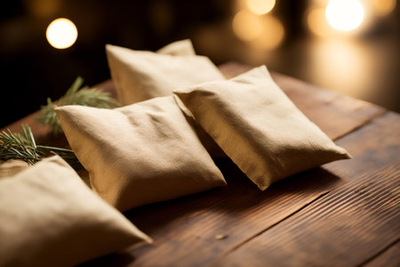 Aromatic Elegance The Natural Beauty of Pine Scented Sachets AI Generated.の素材