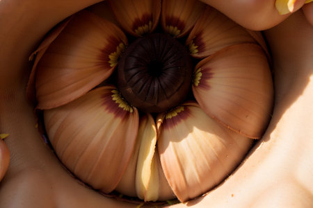 Sun Kissed Summer Petals A Burst of Vibrant Colors and Delicate Beauty AI Generated.の素材