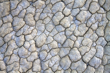 Close up of dry cracked land great for background.の写真素材